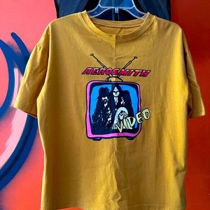 Limited edition Aerosmith video shirt very rare